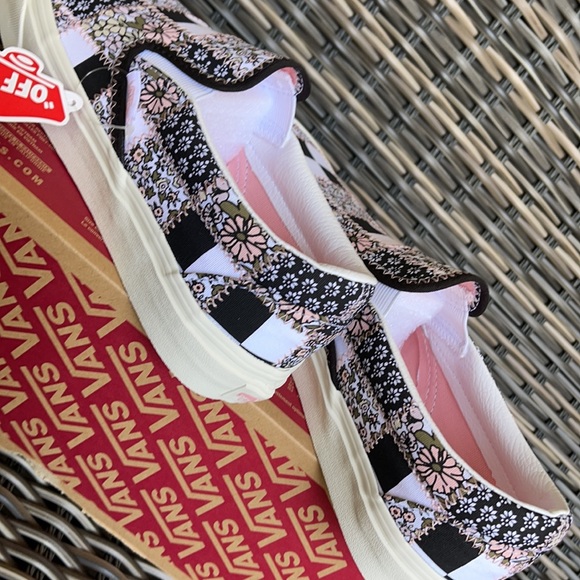 Vans Classic Slip-On Patchwork Floral MENS - Picture 15 of 16